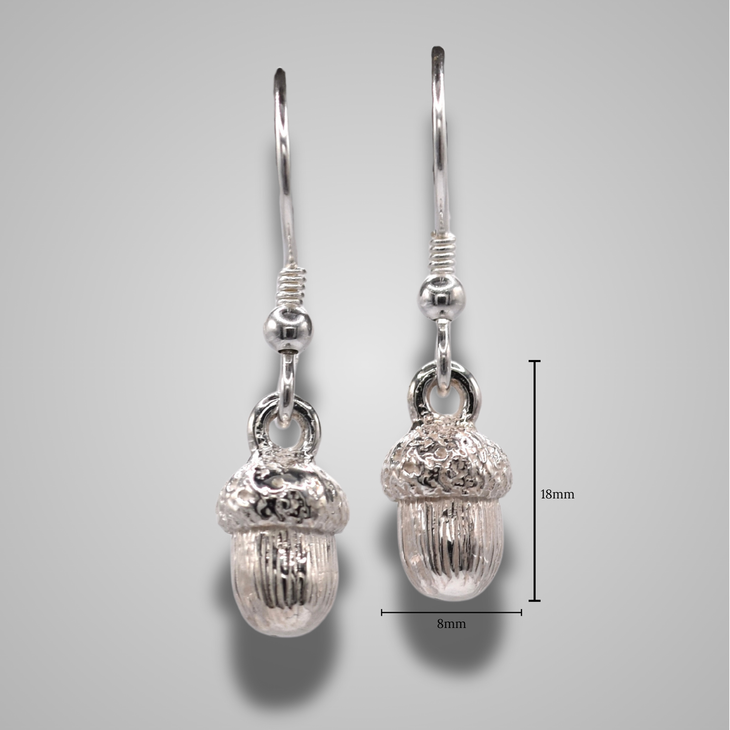 Acorn Drop Earrings (Large)