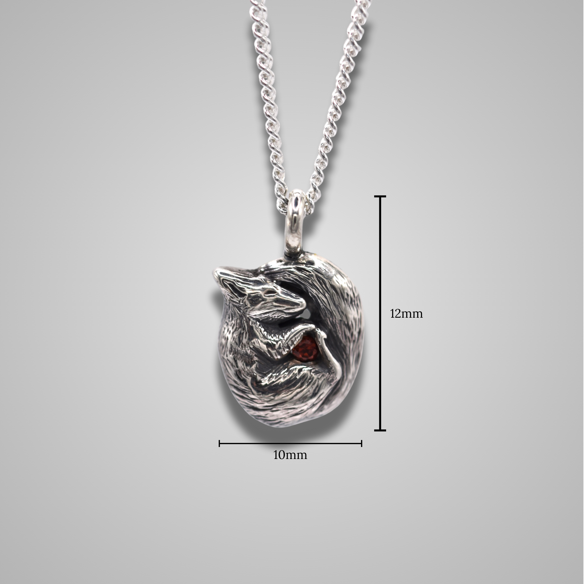 Red Squirrel Pendant