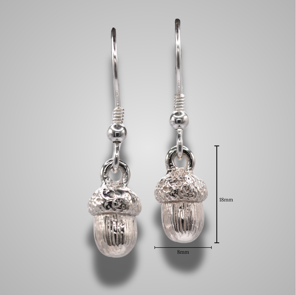 Acorn Drop Earrings (Large)