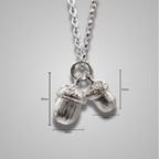 Double Acorn Pendant