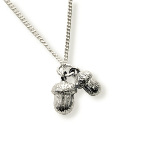 Double Acorn Pendant