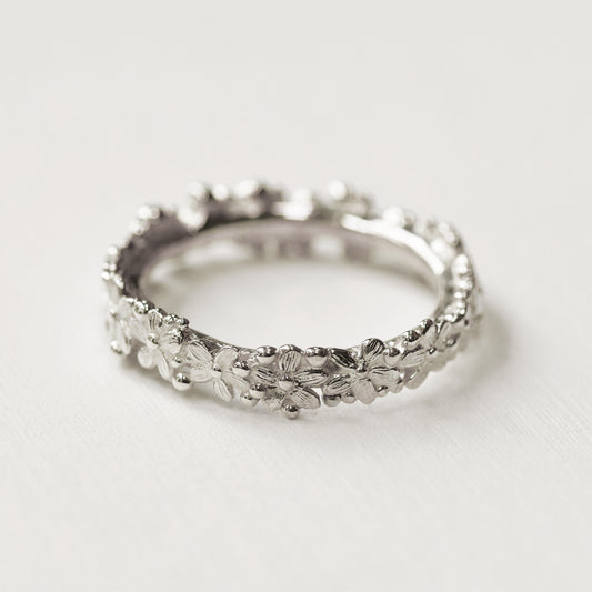 Full Forget-Me-Not Ring