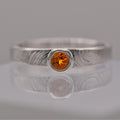Citrine Tree Rings Ring