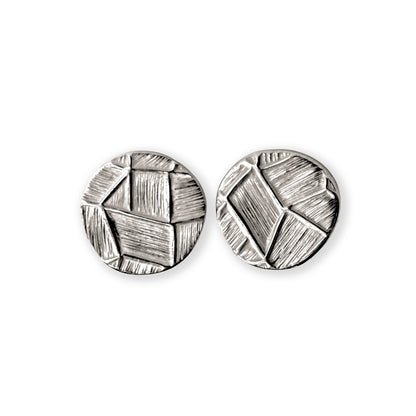 Quadrilateral Stud Earrings (Large)